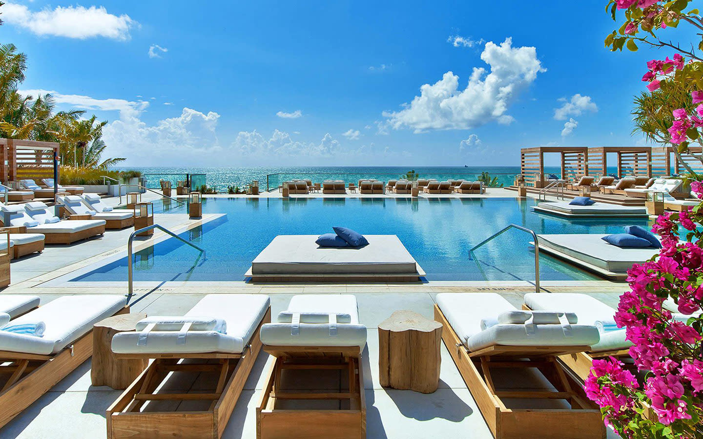 1 Hotel's Beautiful Center Pool