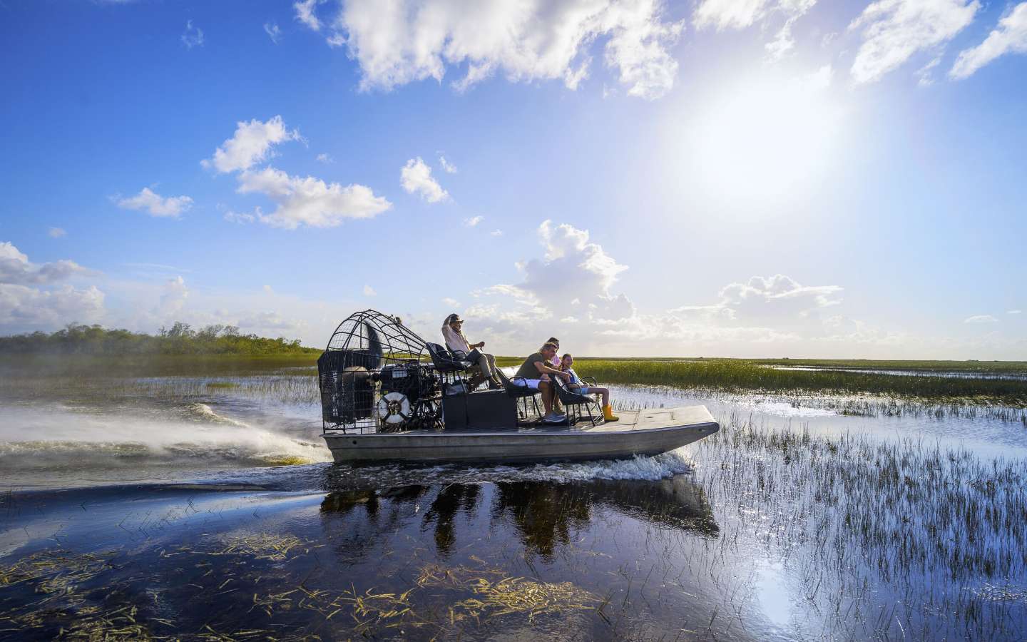 Airboat tour in the Everglades