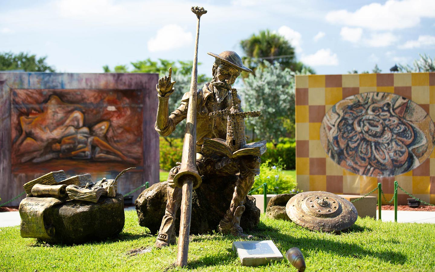 Sculptures in Hialeah