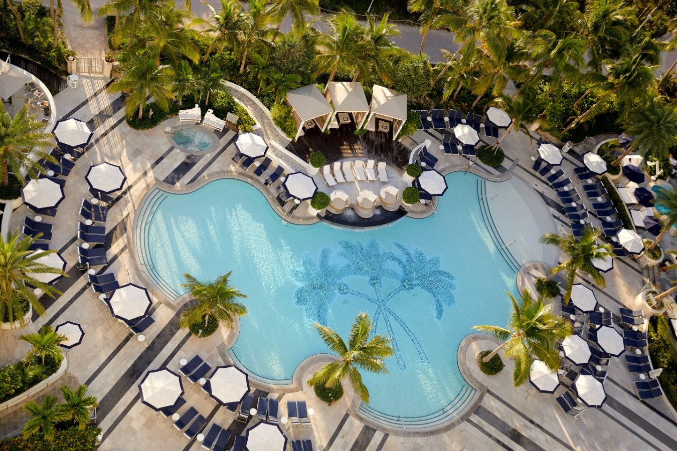 Overhead Pool Shot